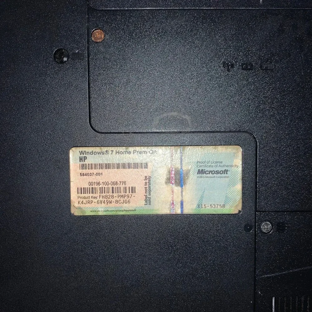 HP G62 Notebook PC AMD V120 Processor 2.20 GHz laptop
